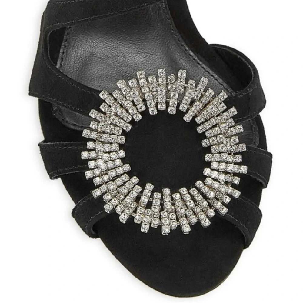 NWT Alexandre Birman Alicia
Suede Embellished Mules - Picture 4 of 15